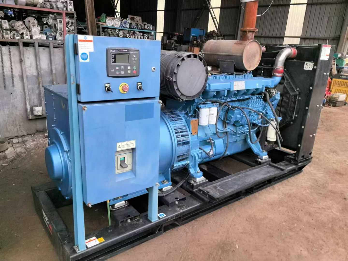盘县500kW 柴油发电机组可带动设备功率的计算公式是什么？